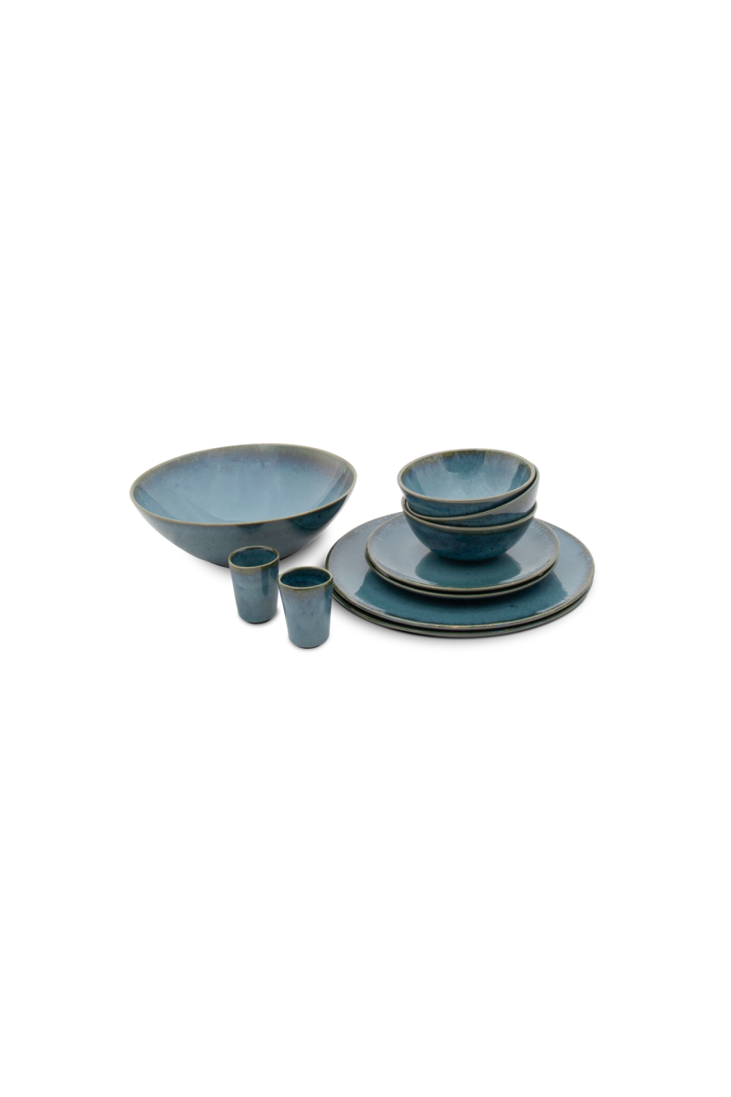 12 Piece Set with Cereal Bow - Amazonia