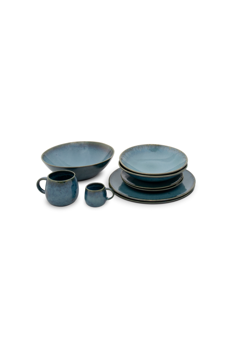 12 Piece Set with Pasta Plate - Amazonia
