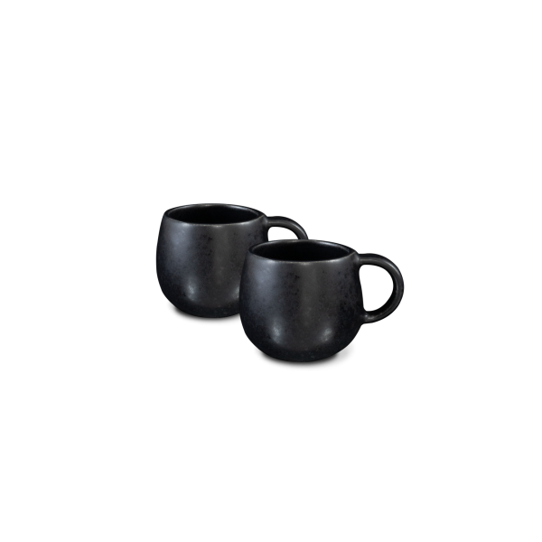 Caneca Pequena - Black Stone - terrafina ® stoneware by ceramirupe