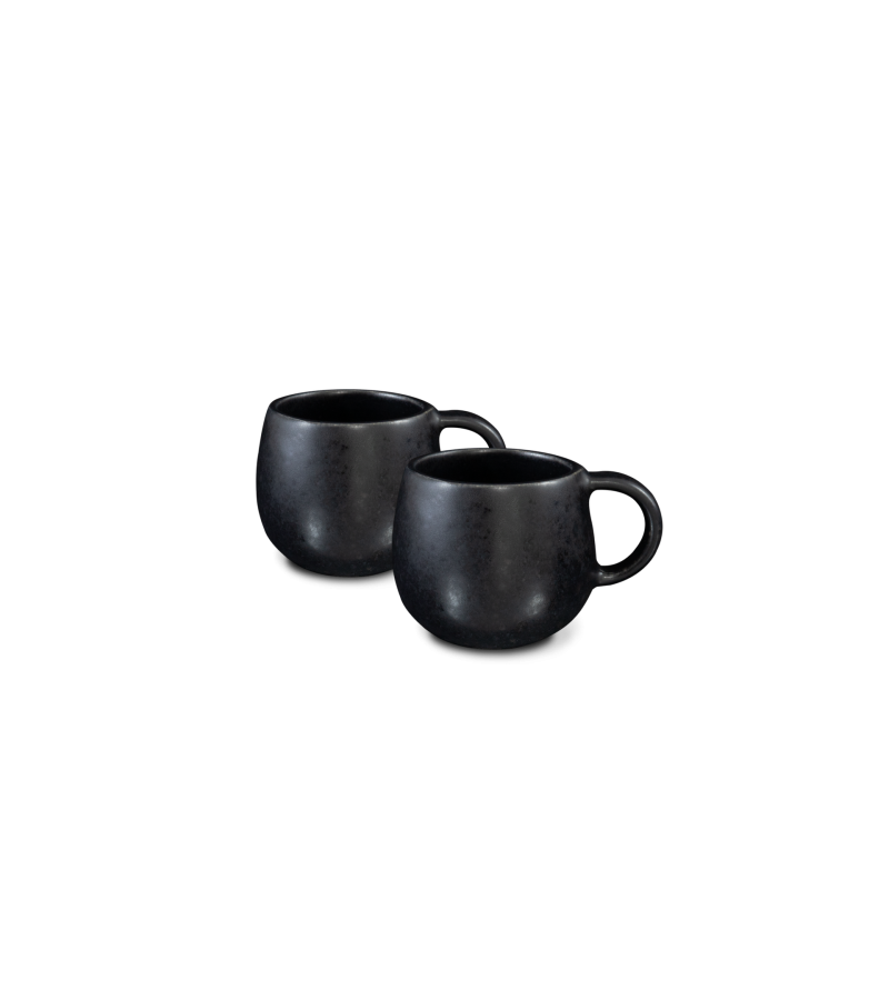 Caneca Pequena - Black Stone - terrafina ® stoneware by ceramirupe