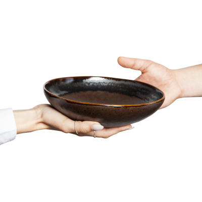 Pasta Plate - Coffee