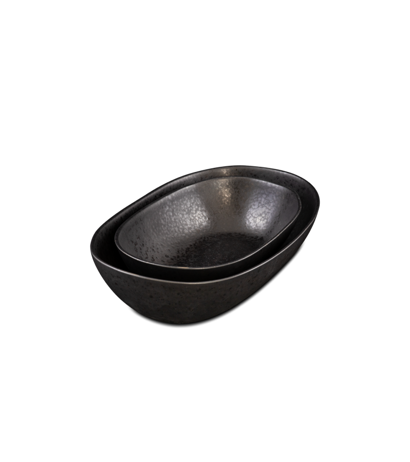 Prato para Bolos - Black Stone - terrafina ® stoneware by ceramirupe