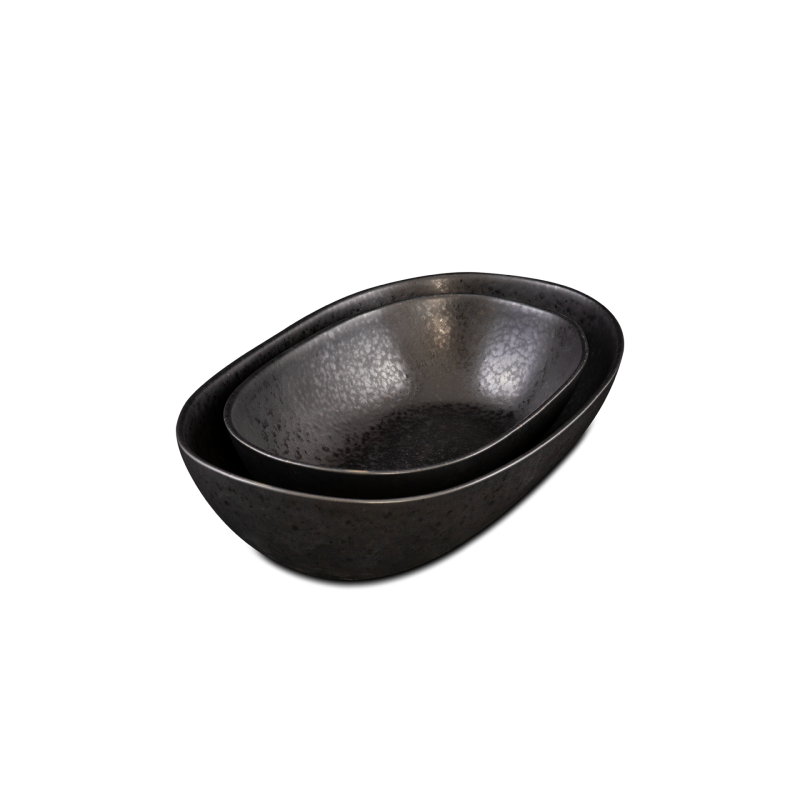 Prato para Bolos - Black Stone - terrafina ® stoneware by ceramirupe