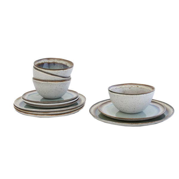 Set de 12 piezas con bol para cereales  - Sail