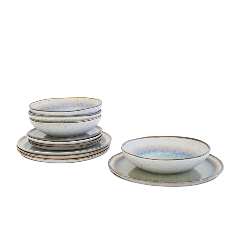 12 Piece Set with Pasta Plate - Sail