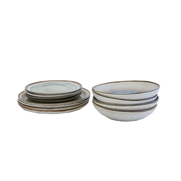 12 Piece Set with Pasta Plate - Sail