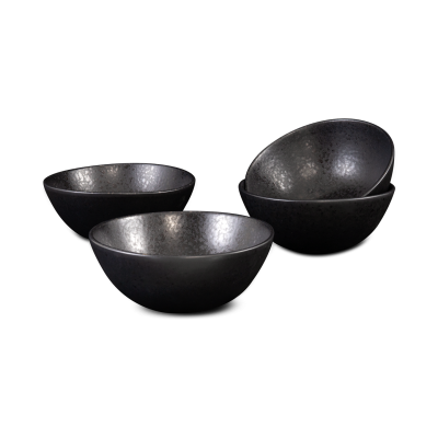 Cereal Bowl - Black Stone