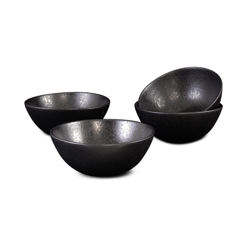 Cereal Bowl - Black Stone