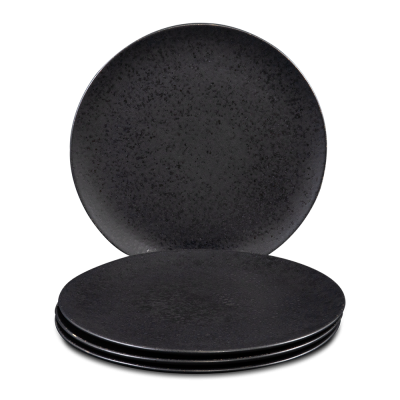 Dinner Plate - Black Stone