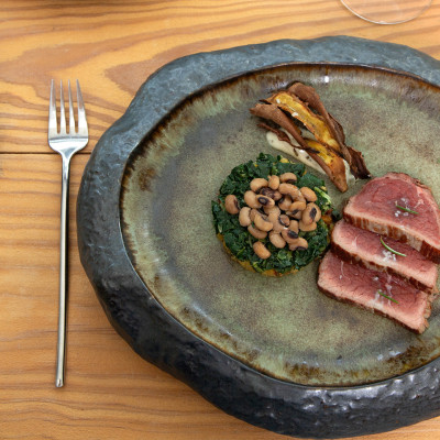 Plato grande - Seixo