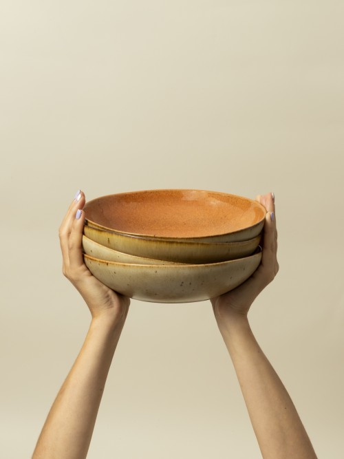 Pasta Plate - Flower Seeds