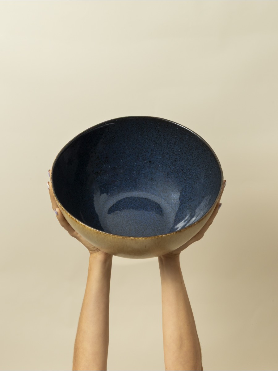Serving Bowl - Flower Seeds
