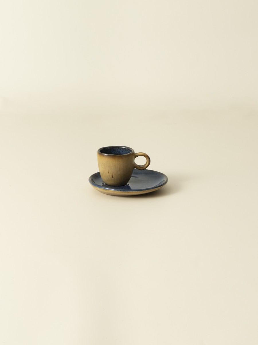 Taza de café y platillo - Flower Seeds