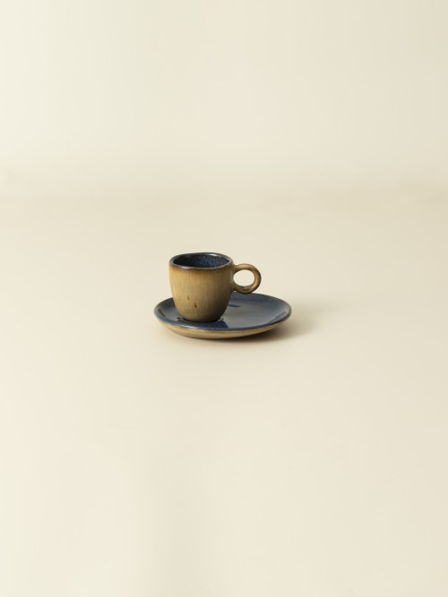 Taza de café y platillo - Flower Seeds