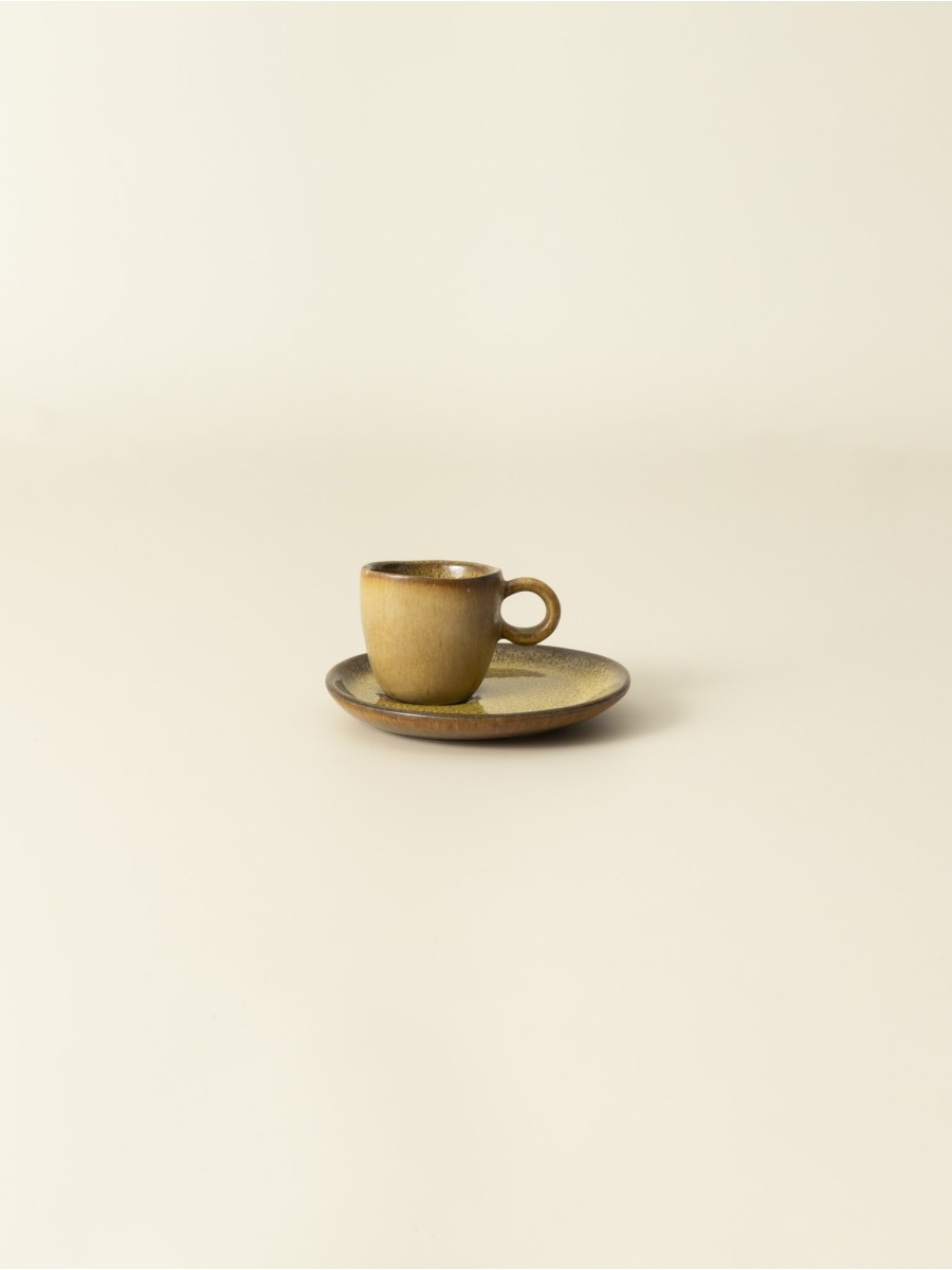 Taza de café y platillo - Flower Seeds