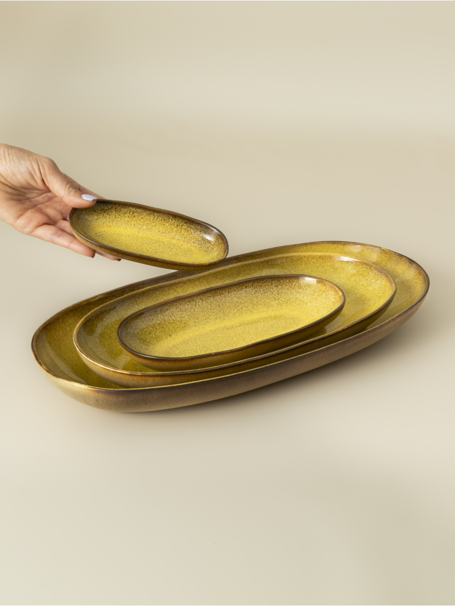 Oval Serving (4 Sizes)  - Flower Seeds