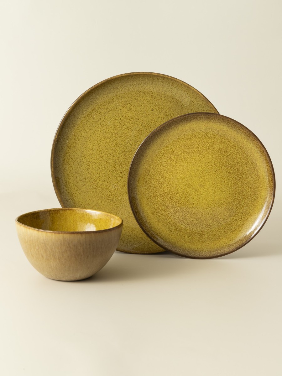 Conjunto 12 Peças com Taça Cereais - Flower Seeds