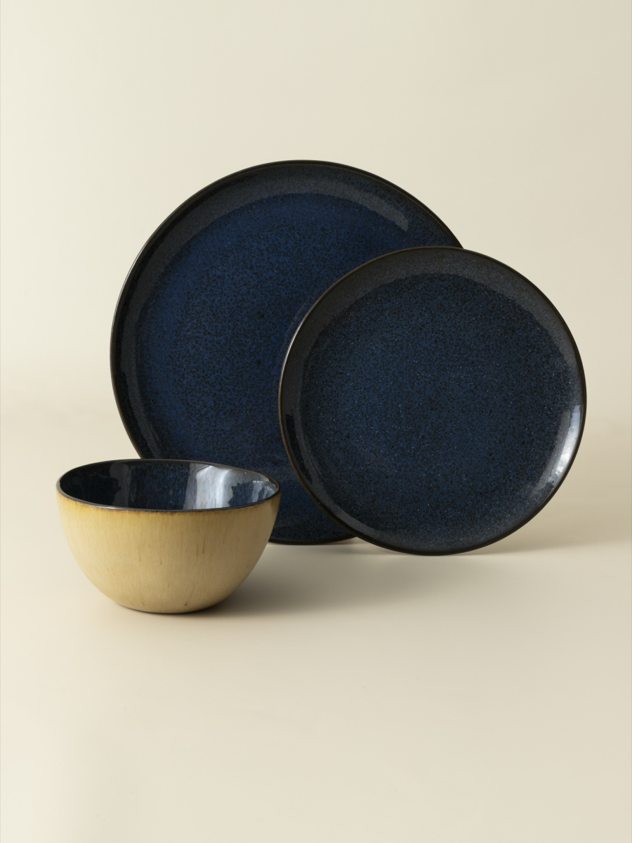 Set de 12 piezas con bol para cereales  - Flower Seeds