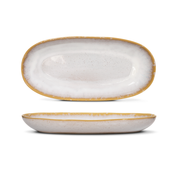 Travessa Oval Pequena - Amazonia - terrafina ® stoneware by ceramirupe