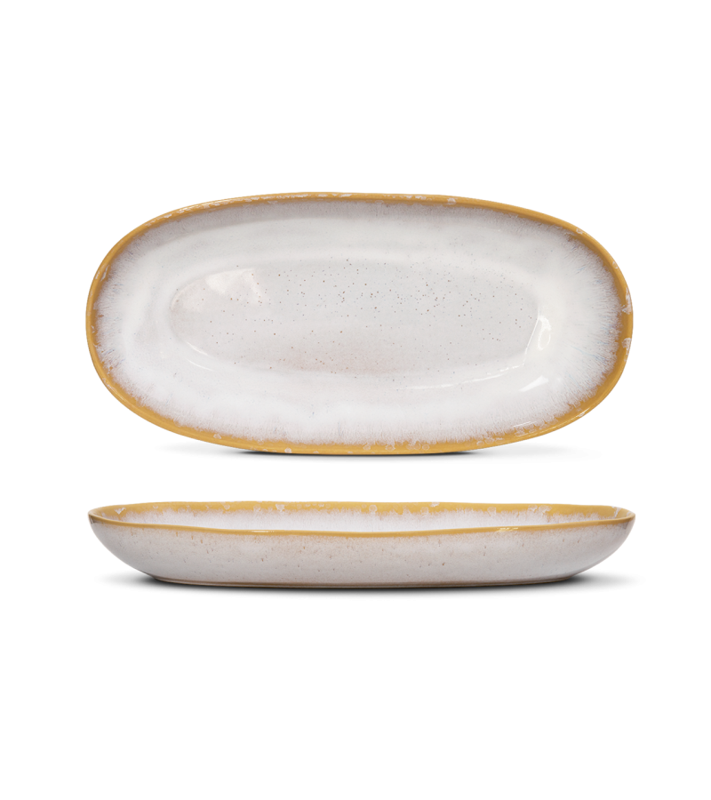Travessa Oval Pequena - Amazonia - terrafina ® stoneware by ceramirupe