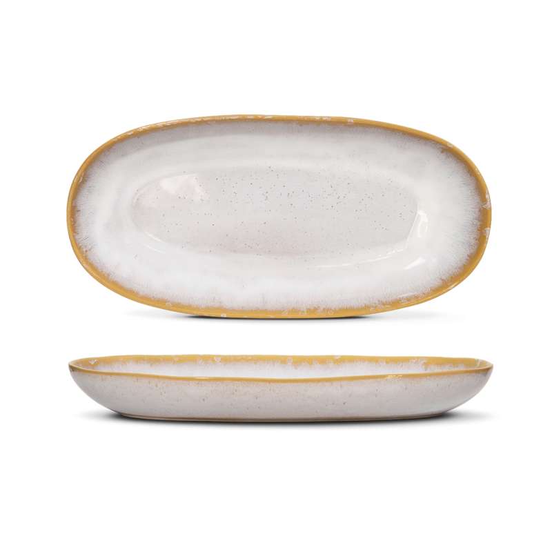 Travessa Oval Pequena - Amazonia - terrafina ® stoneware by ceramirupe