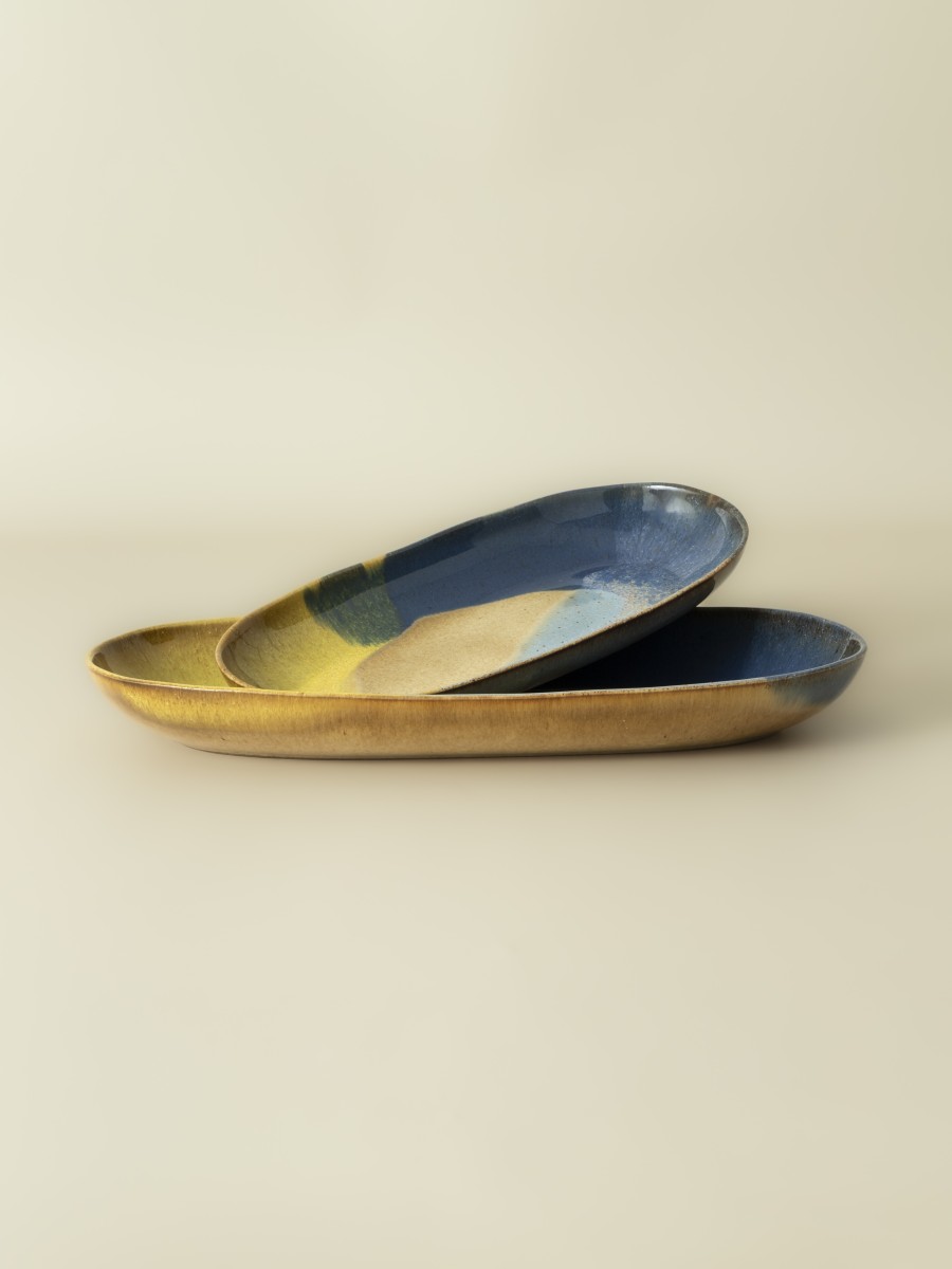 Travessas Ovais (2 tamanhos) - Corals