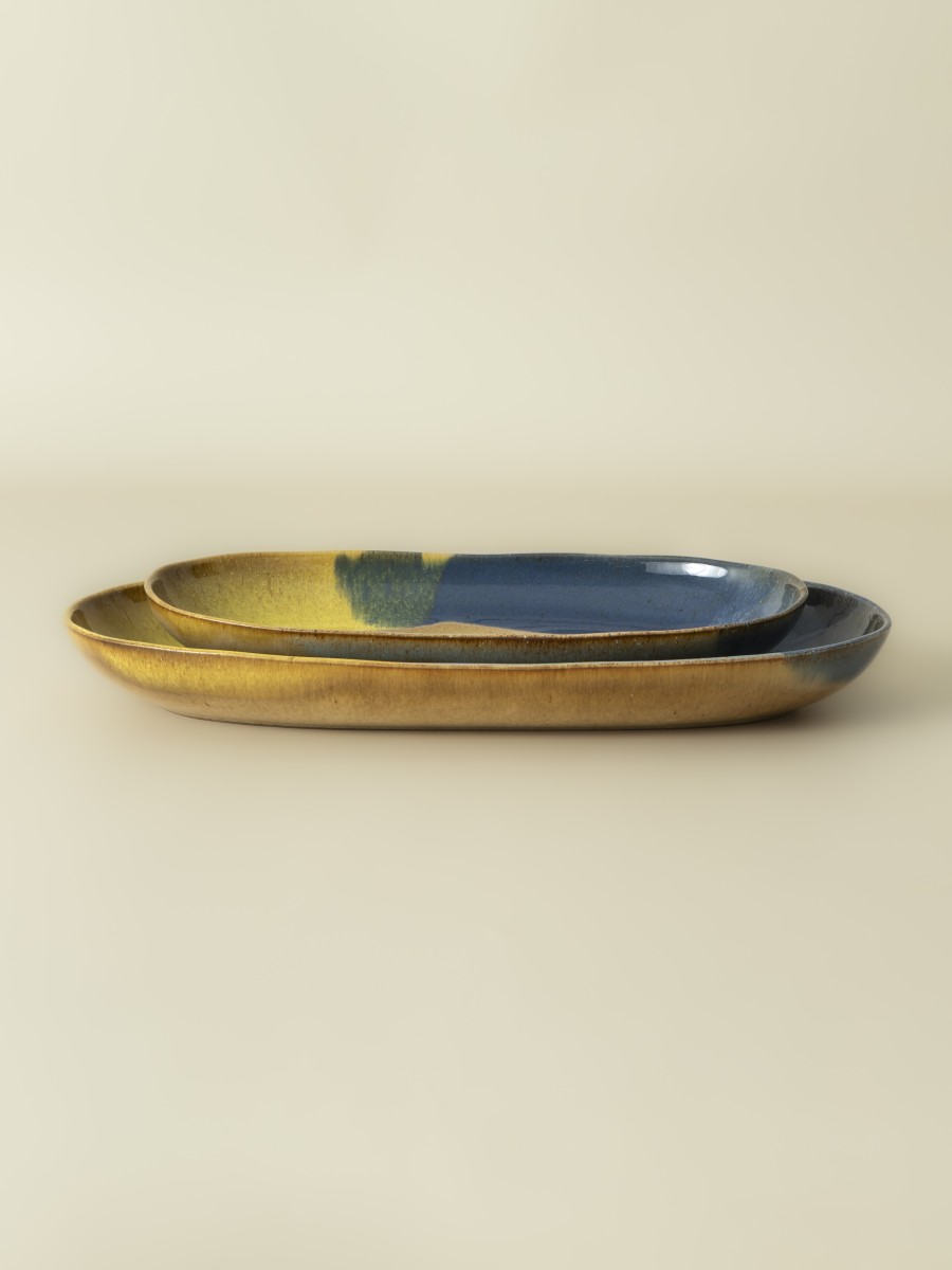 Travessas Ovais (2 tamanhos) - Corals