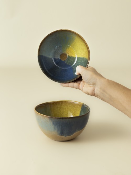 Conjunto 12 Peças com Taça Cereais - Corals