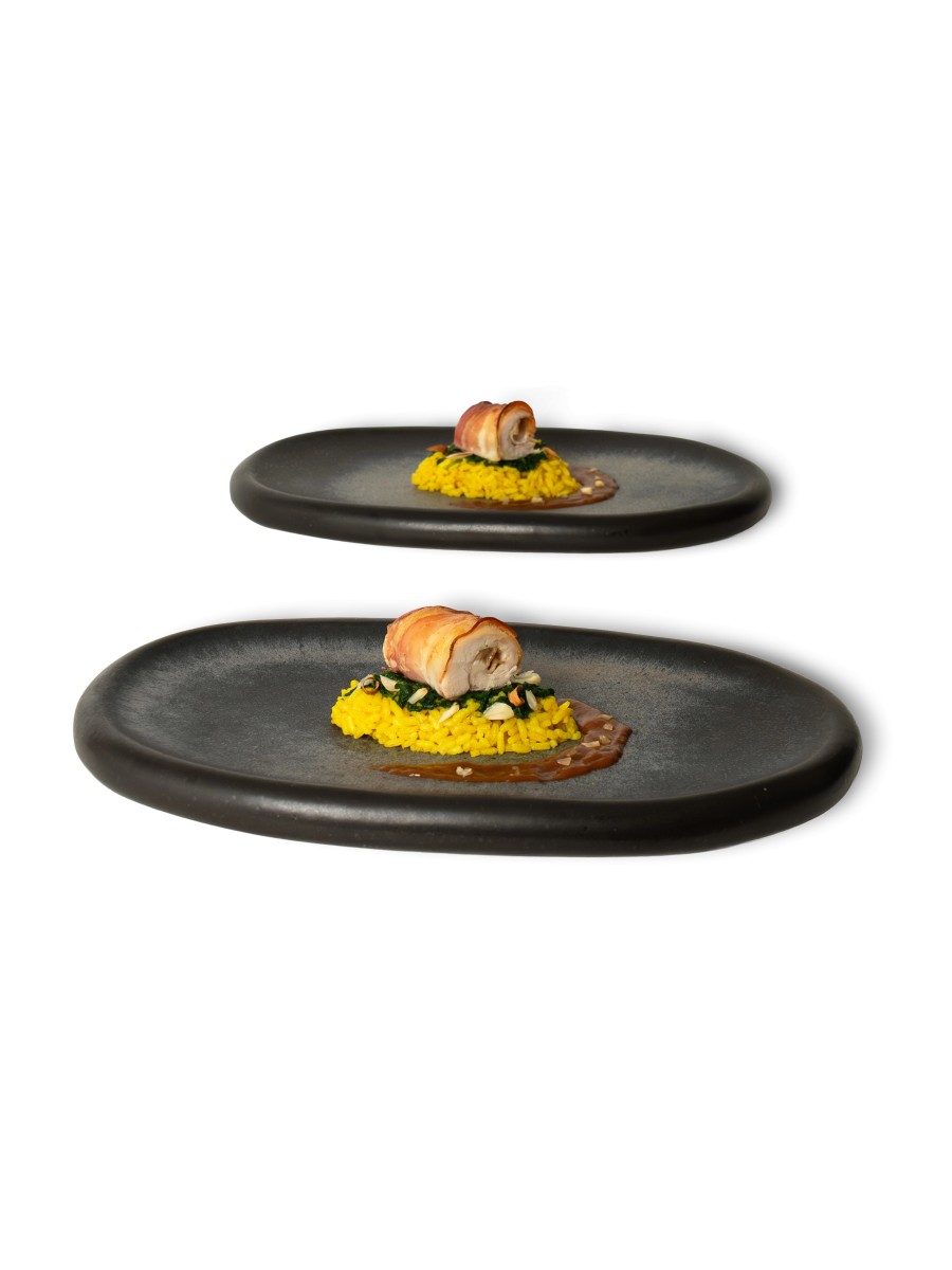 Grande assiette - Quartzo