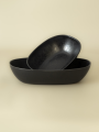 Deep Oval Serving Dishes Set Of 2