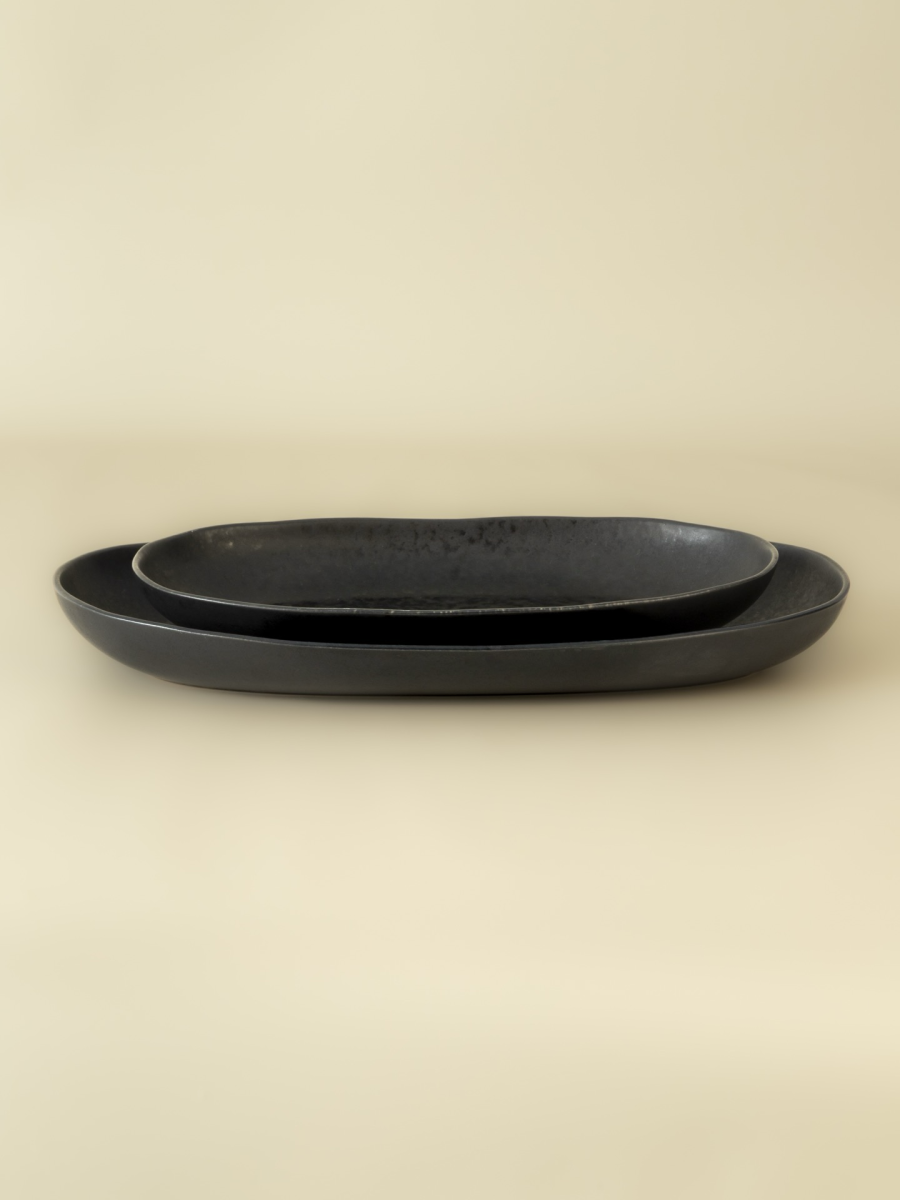 Cakestand Set - Black Stone