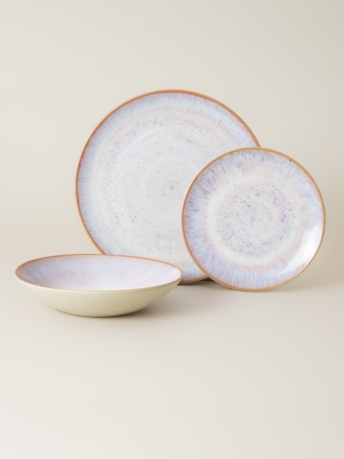 Ensemble 12 pièces avec assiette à pâtes  - Aurora