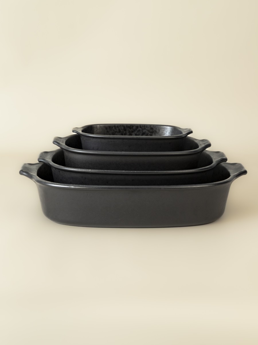 Lot de 4 plats à four