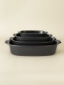 Lot de 4 plats à four
