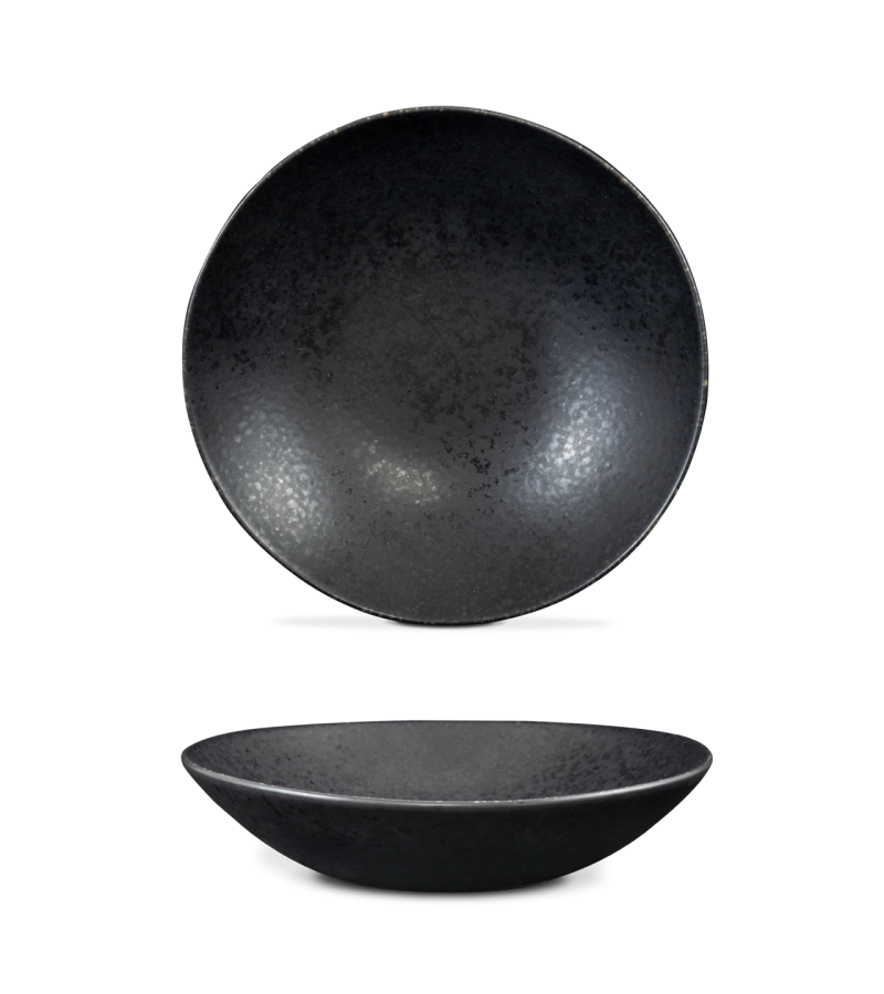 Prato Pasta - Black Stone - terrafina ® stoneware by ceramirupe