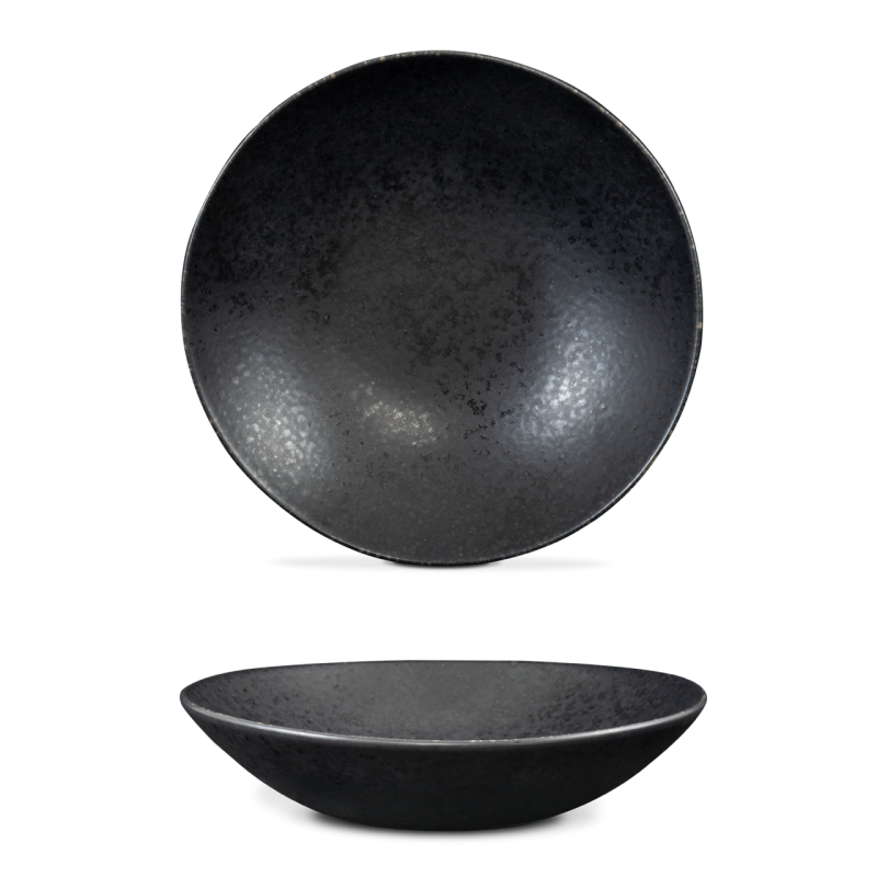 Prato Pasta - Black Stone - terrafina ® stoneware by ceramirupe