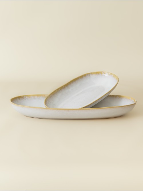 Fuentes ovaladas (2 tamaños) - Lote de 2 - Amazonia