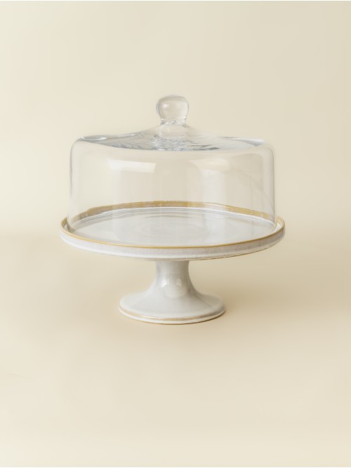 Set  - Cake Stand + Campânula -  Amazônia