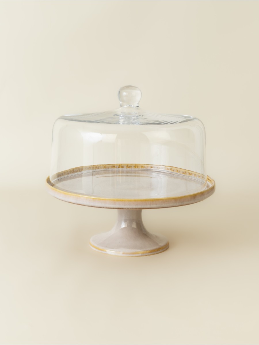 Set  - Cake Stand + Campânula -  Amazônia