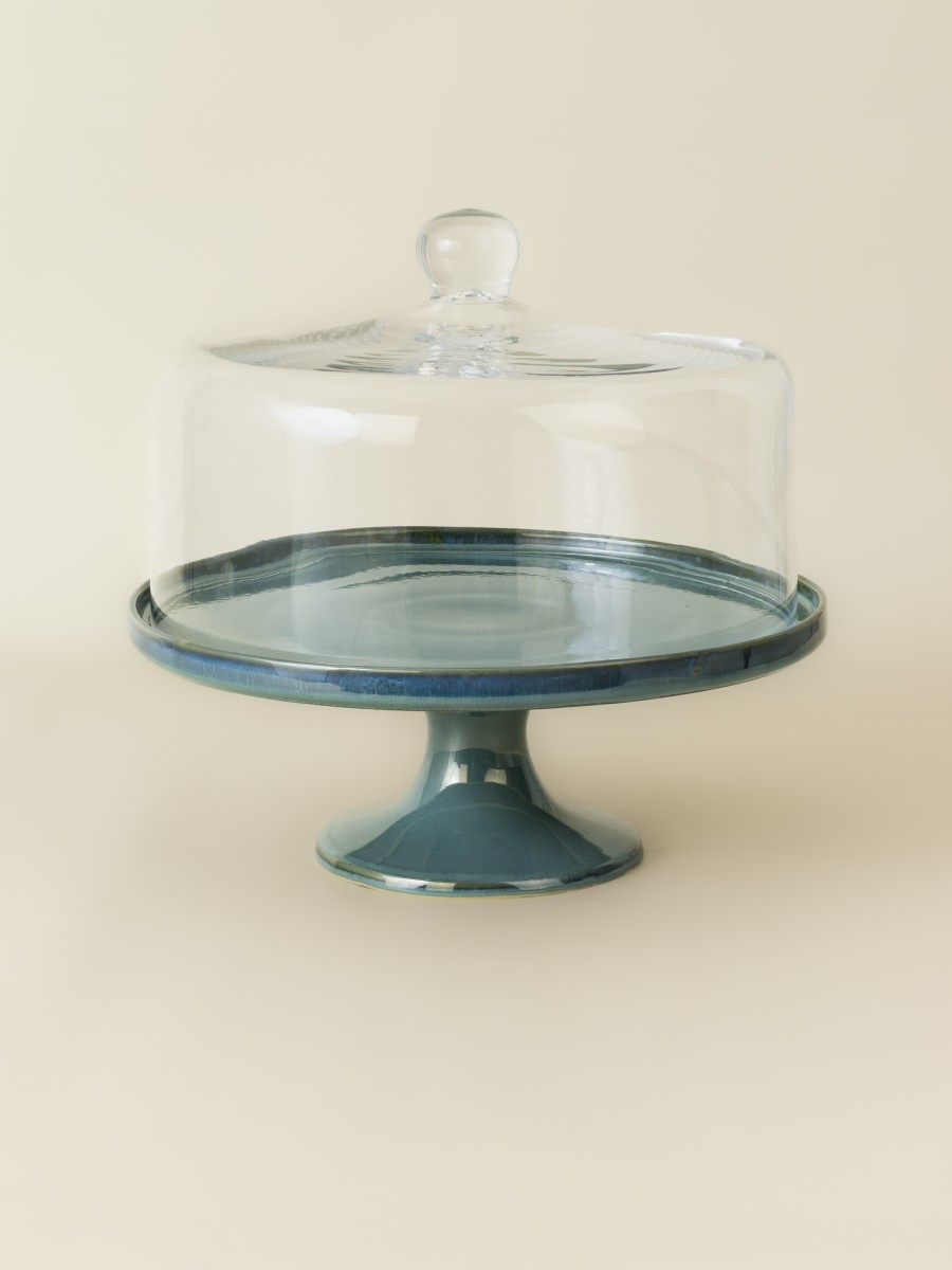 Set  - Cake Stand + Campânula -  Amazônia