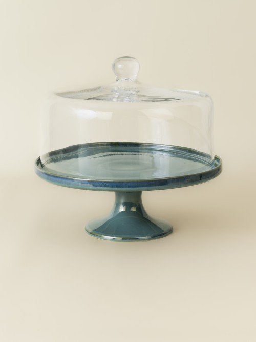 Set  - Cake Stand + Campânula -  Amazônia
