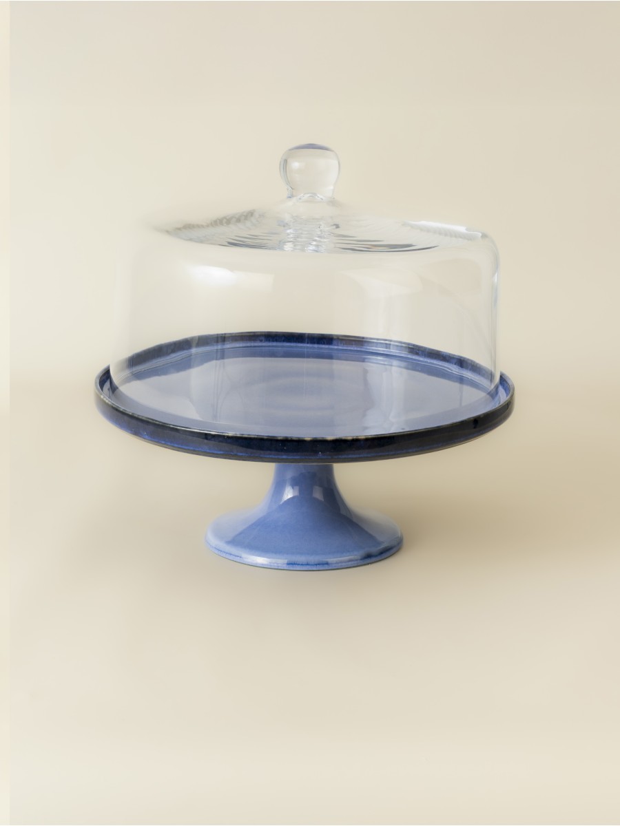 Set  - Cake Stand + Campânula -  Amazônia