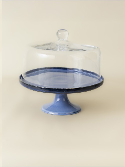 Set - Cake Stand +  Cúpula Cristal -  Amazônia