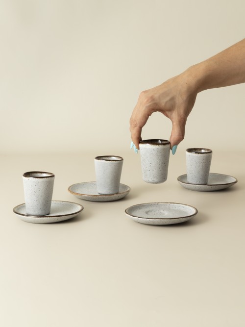 Espresso Cup & Saucer Set- Sail