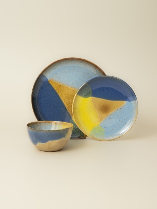 Set de 12 piezas con bol para cereales  - Corals