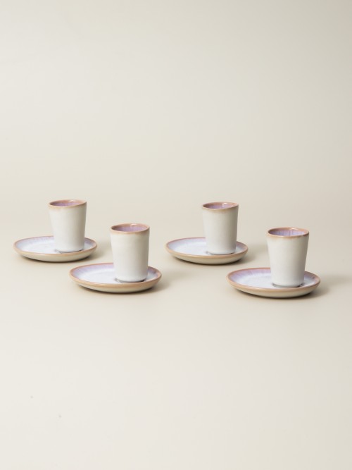 Set - Vaso espresso y platillo - Aurora