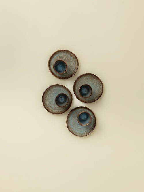 Vaso Espresso  y platillo - Flower Seeds