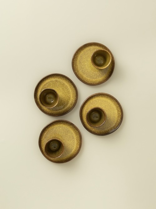 Set - Gobelet à expresso et soucoupe- Flower Seeds