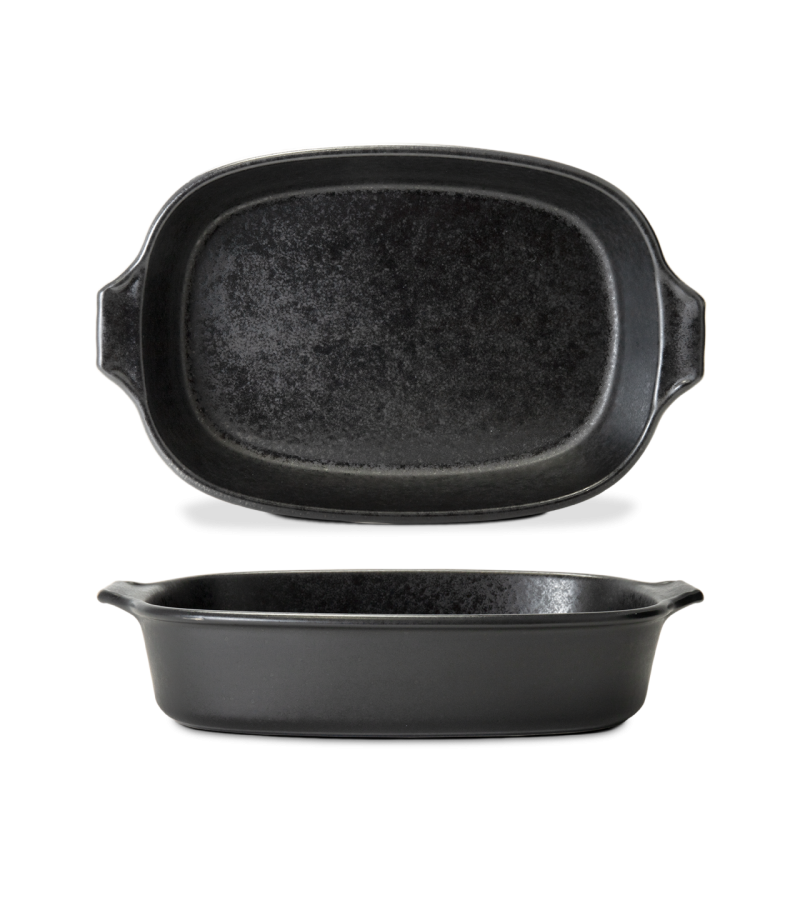 Assadeira Grande - Black Stone - terrafina ® stoneware by ceramirupe