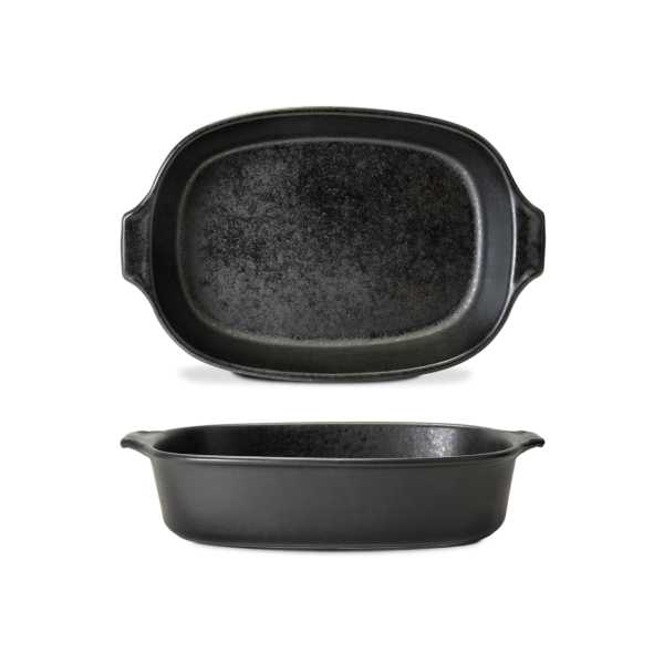 Assadeira Média - Black Stone - terrafina ® stoneware by ceramirupe